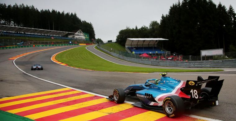 Red flag after major crash in W Series at Spa-Francorchamps