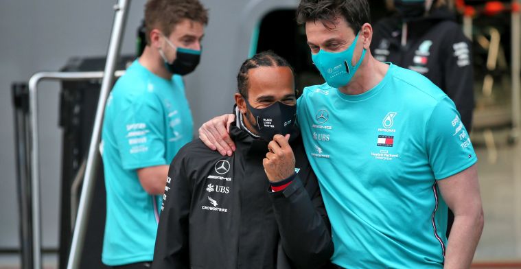 Hamilton did speak to Wolff about choosing Russell or Bottas