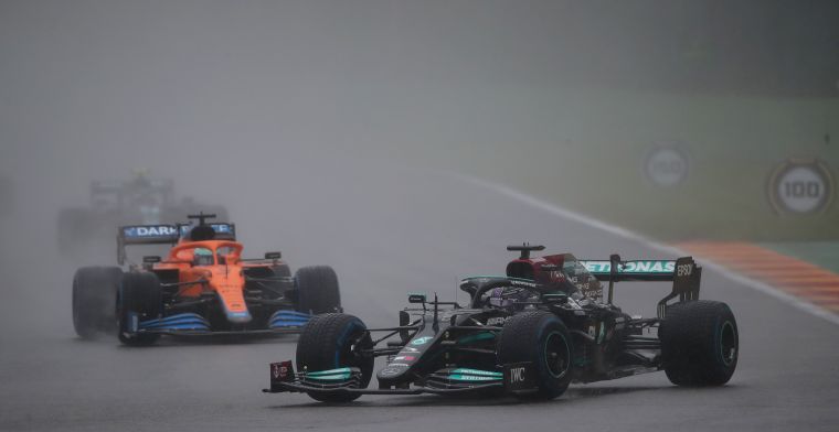 Mercedes unhappy: 'Not a good feeling to lose ground in the championship'.