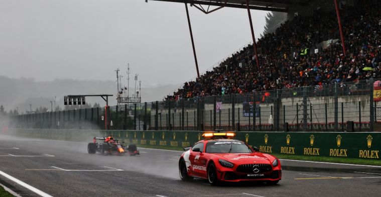 Is speed of safety car a problem? Verstappen was just next to it
