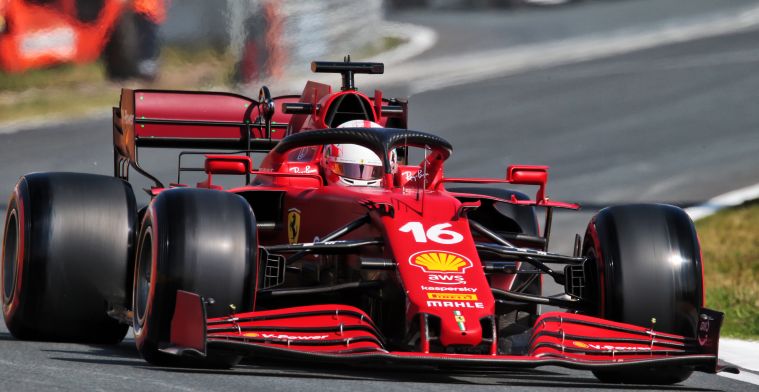 Charles Leclerc tops FP2 as Lewis Hamilton causes red flag at Zandvoort