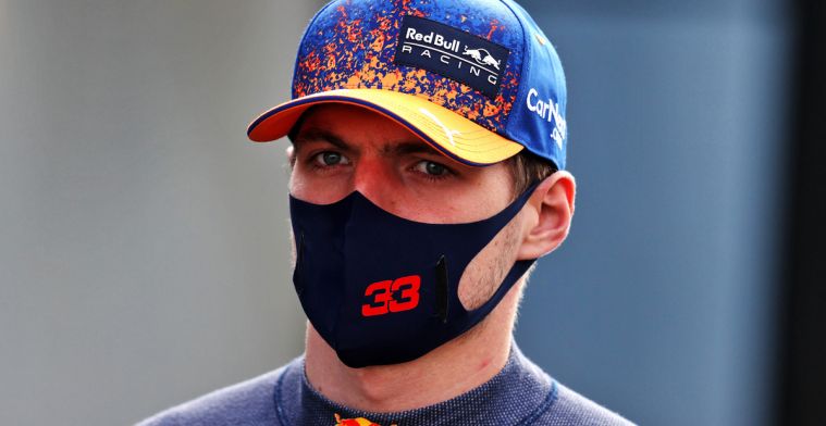 Verstappen smiles after pole position: 'Really great feeling'.