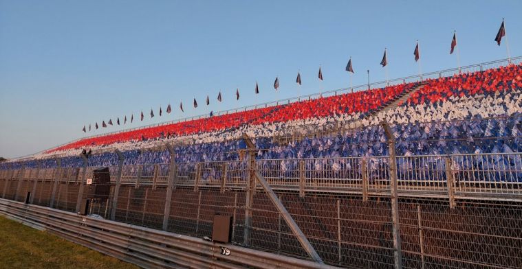 National pride in Zandvoort, but no orange for a while