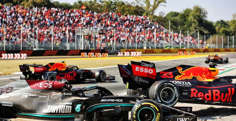 BREAKING | Stewards hand out penalty to Verstappen after crash with Hamilton