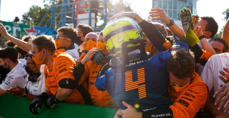Norris: 'Clash between Verstappen and Hamilton kept me from fighting Ricciardo'