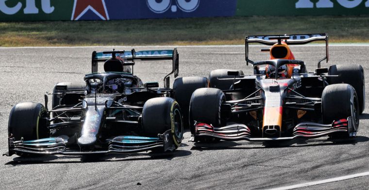 Verstappen was on the wrong side of the line: 'He'll get the penalty'