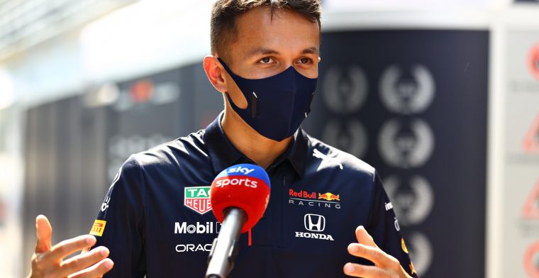 Albon at Williams unable to share information from Mercedes to Red Bull