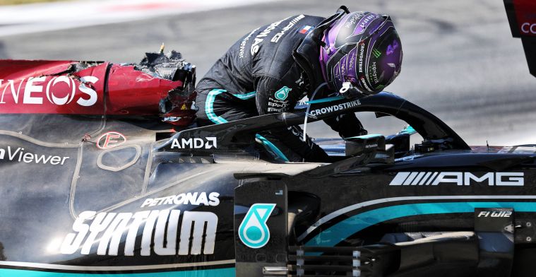 Hamilton's behaviour after Verstappen crash criticised: Looking for drama