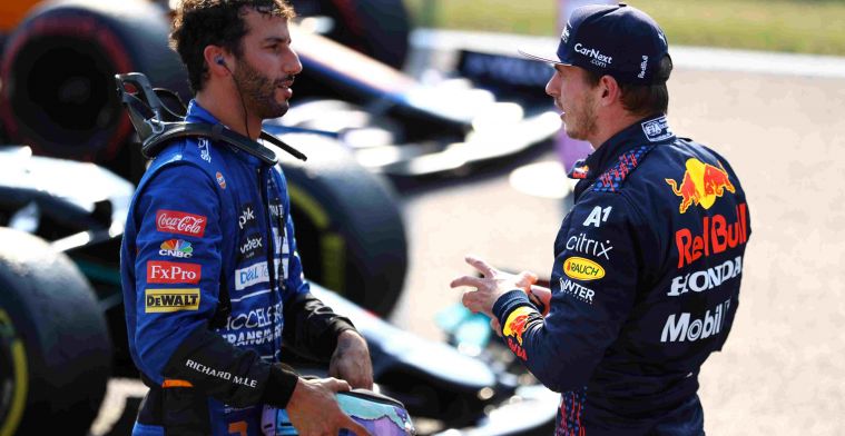 Ricciardo: 'Verstappen would have helped an injured Hamilton immediately'