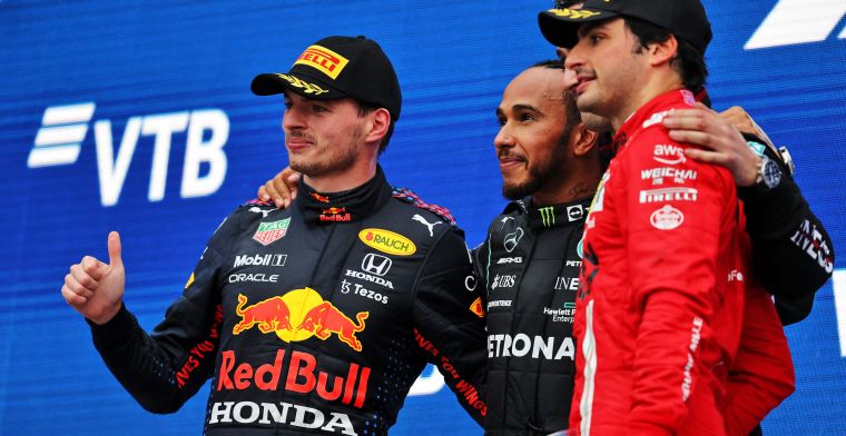 Sunday's summary: Hamilton and Verstappen benefit from the rain