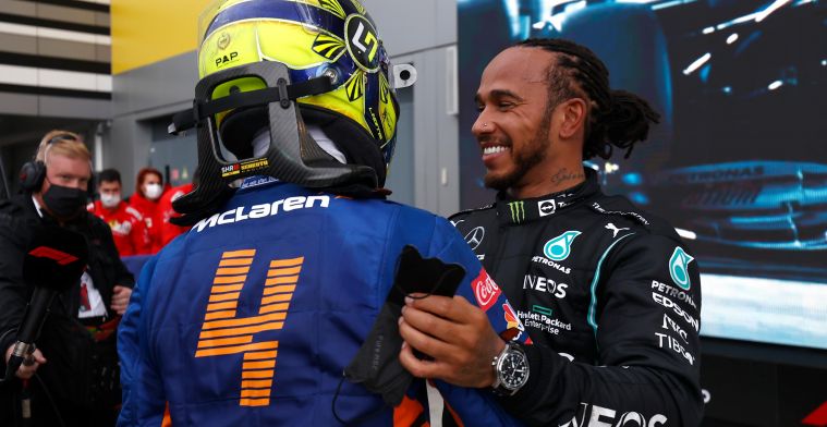 Mercedes blames Norris for Hamilton's difficult start in Sochi