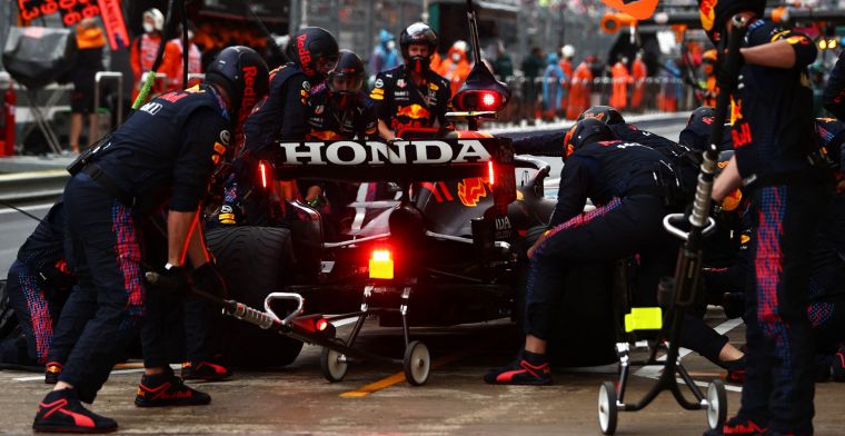 Red Bull Racing the slowest team with pit stops since new rules