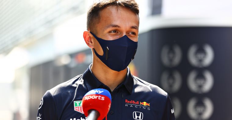 Albon grateful for chance at Williams: 'I owe them a lot'.