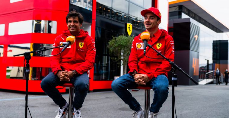 Is it worrying that 'Ferrari leader' Leclerc is only matching Sainz?