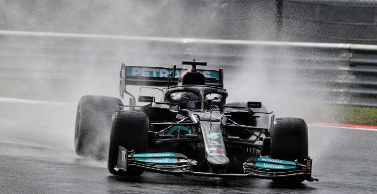 Mercedes heard 'unusual noises' in combustion engine Hamilton