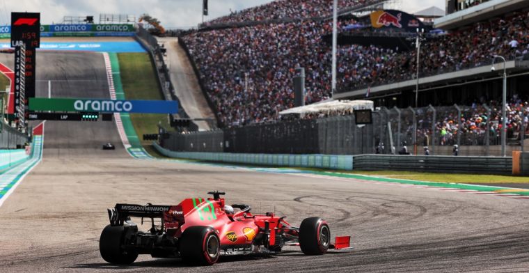 Starting grid for the United States GP shaken up after qualifying