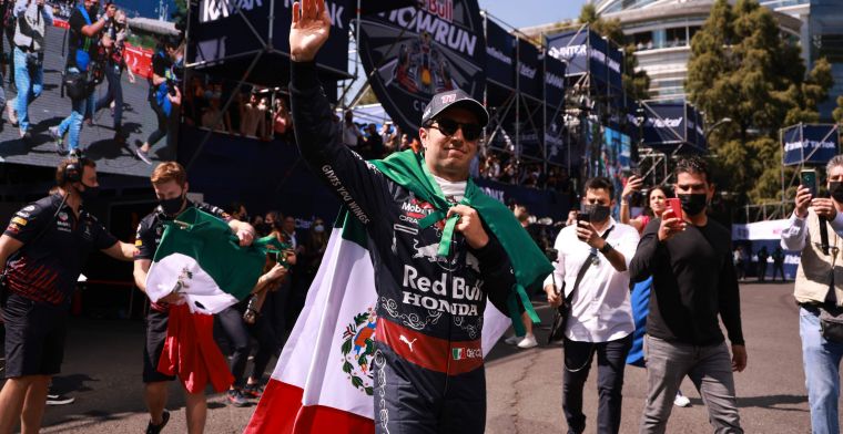 Perez steals the show in Mexico City with a demo run for Red Bull