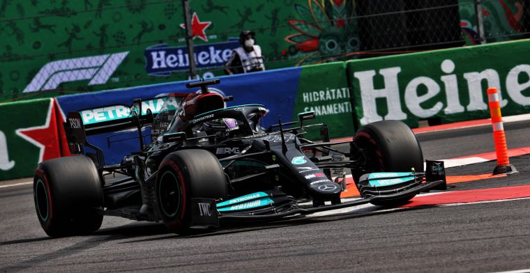 Hamilton under investigation by the stewards after incident in FP1 Mexico