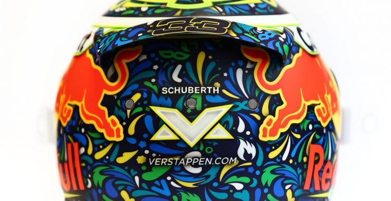 Passief heldin Tweet Verstappen unveils special helmet for Brazil GP: 'Artistic homage'. - GPblog