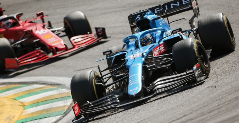 Alonso: 'AlphaTauri faster than McLaren and Ferrari'