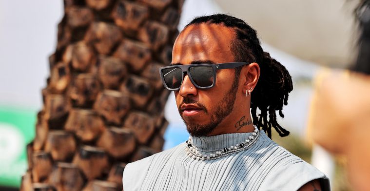 Hamilton makes statement during first free practice in Qatar