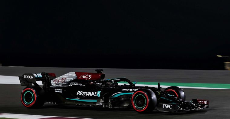 Hamilton did not use new engine from Brazil in Qatar