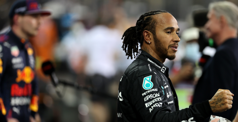 Hamilton points to Verstappen: 'I'm grateful'