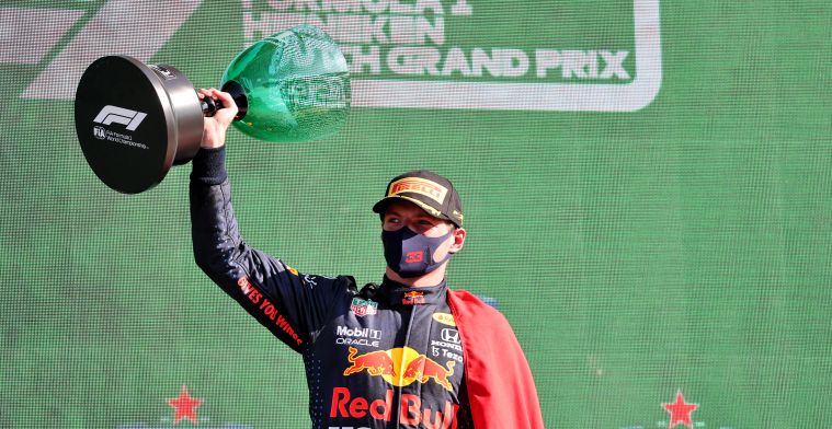Verstappen felt the pressure in Zandvoort: 'Expected me to win'