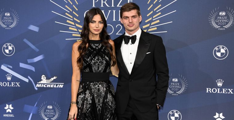 In pictures: Verstappen shines at the FIA gala in Paris with the F1 trophy