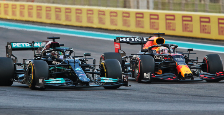Little difference between Hamilton and Verstappen: 'They are similar'