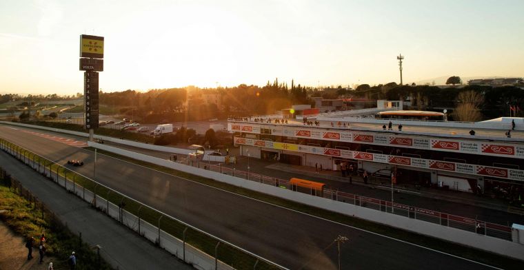 First winter test completely behind closed doors: no fans in Barcelona