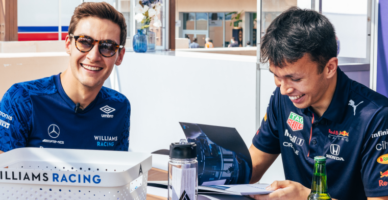 Albon impresses on first day of work: 'Luckily recovered them'