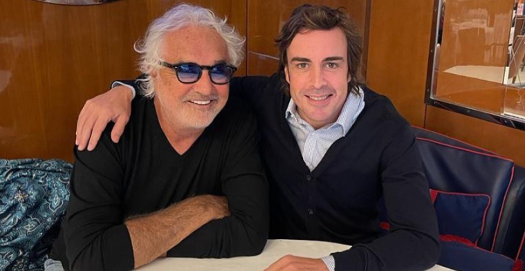 Alonso and Briatore in the photo: is there a reunion? - GPblog