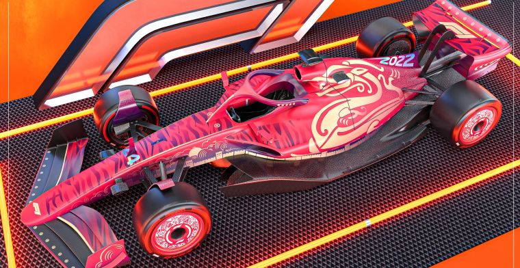 Formula 1 shares special Formula 1 livery for Chinese New Year
