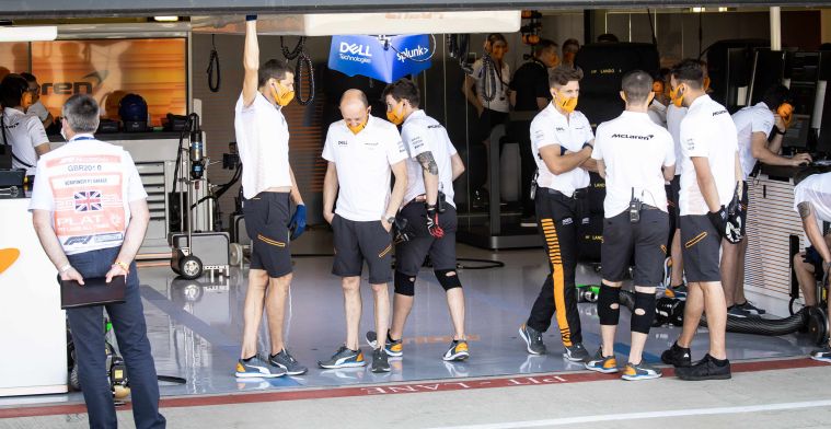 McLaren arrives in Bahrain already with an update, but is tight on parts