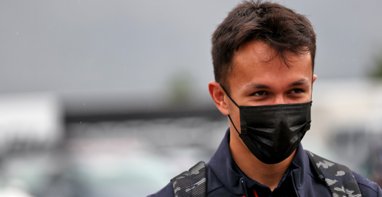 Albon hands out big compliment: 'He's fast'