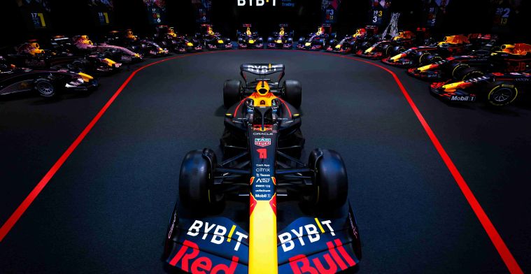 Red Bull launches 2022 F1 livery on RB18 show car, red 2022