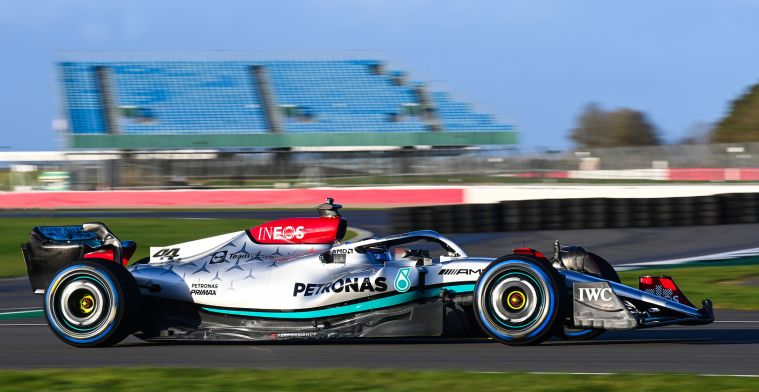 `Mercedes W13 has the most aggressive front wing´