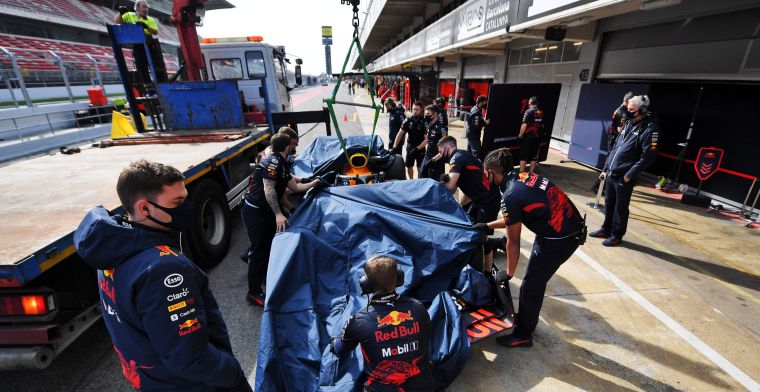 First problems for Red Bull with Perez gearbox
