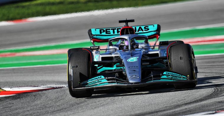 Mercedes talks about problems on straights: Then you can hardly overtake