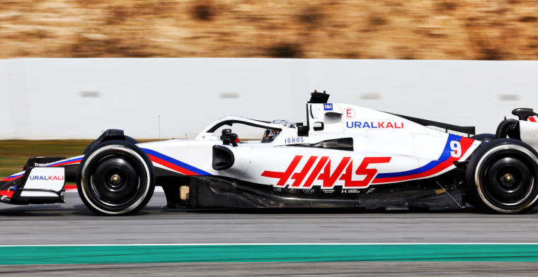 Haas removes Russian main sponsor Uralkali from car