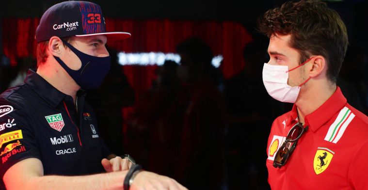 Leclerc not worried about duels with Verstappen: 'That's how it is now'