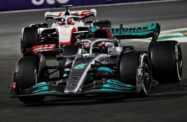 Russell's fighting hard for Mercedes: Most physical race I've experienced