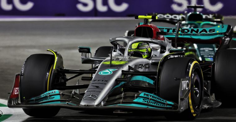 Mercedes' lack of speed due to rear wing: 'Partly also the engine'