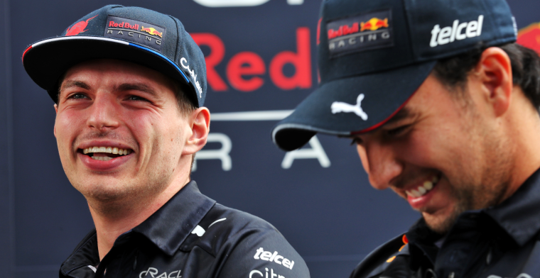 Verstappen laughs hard after Perez's Australian statement