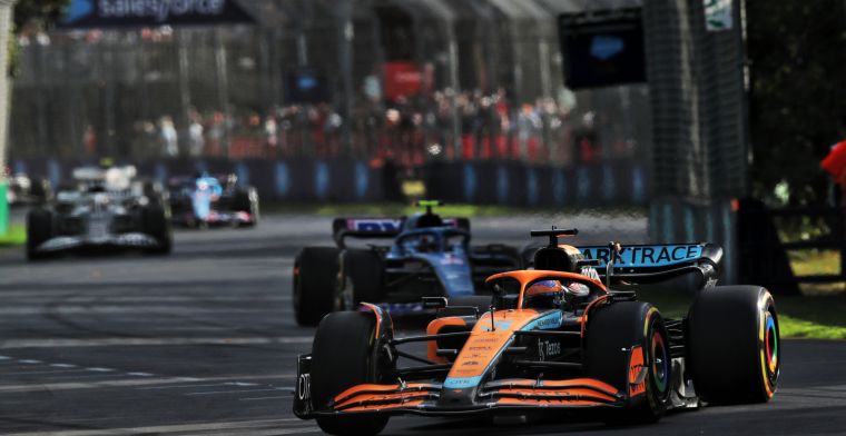 Ricciardo shows satisfaction with McLaren's rapid progression