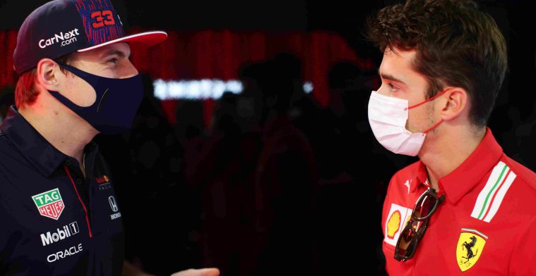 Leclerc confronted with statements Verstappen: It's the way it is