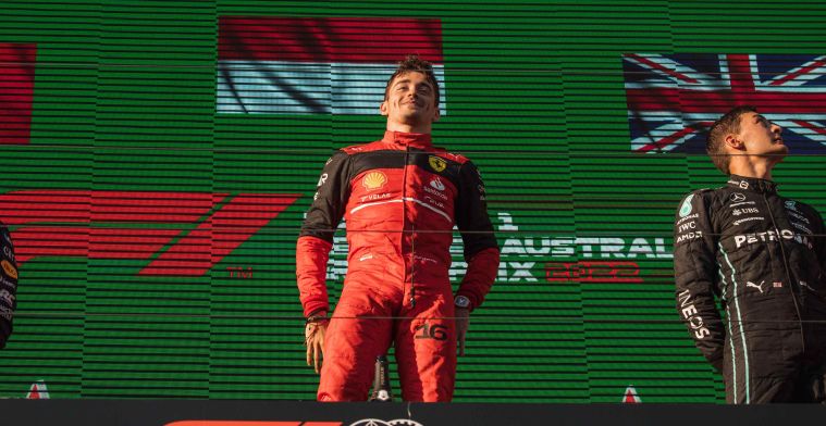 Leclerc impresses: 'Sainz can't even think about the championship anymore'