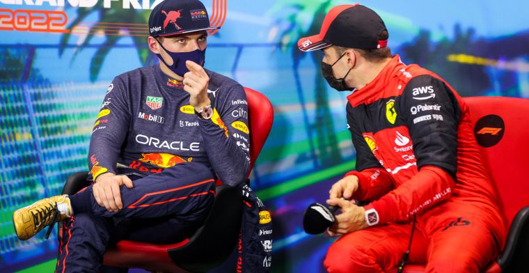 FIA unveils press conference: Verstappen and Leclerc next to each other