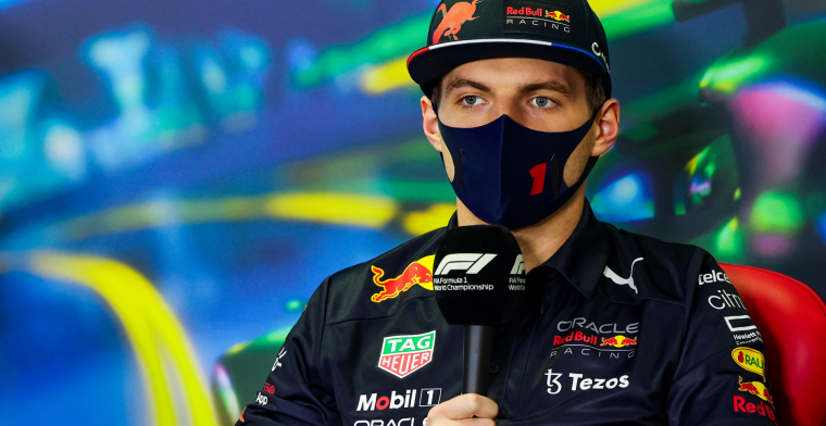 Verstappen sober: 'I never paid attention to that'